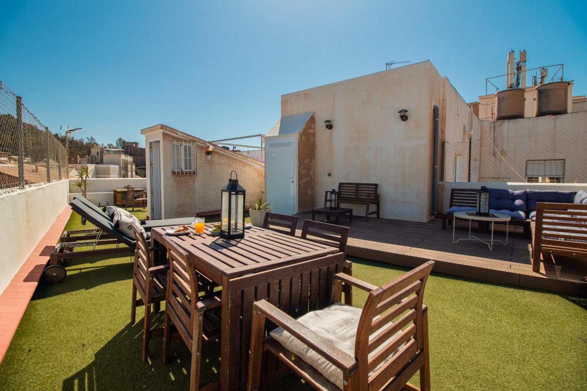 C89 - Luxurious Penthouse With Private Terrace Apartment Malaga Ngoại thất bức ảnh
